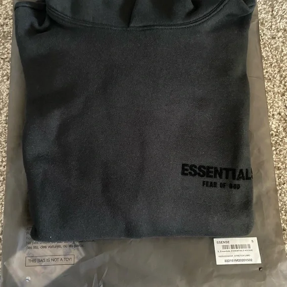 ESSENTIALS FEAR OF GOD STRETCH LIMO PULLOVER HOODIE